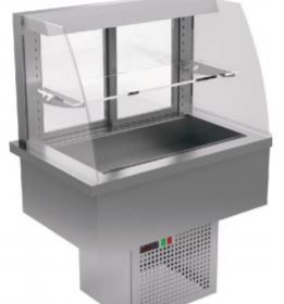 Vitrine self-service encastrable